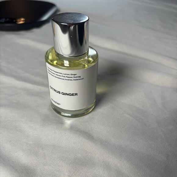 Dossier CITRUS GINGER 1.7 Oz Vegan Eau de Toilette Cologne 90% Full - Picture 1 of 2